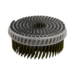 RVS rolnagels antraciet poedercoat met bolkop gevlakt