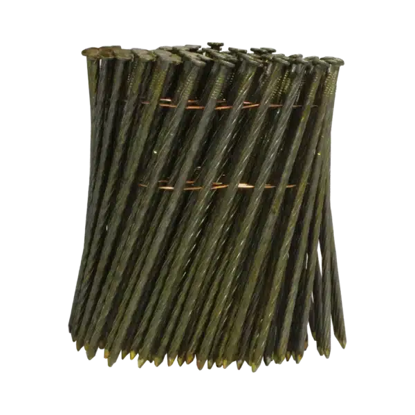 Draadverbonden rolnagels gegalvaniseerd schroef 3.1 x 90 mm