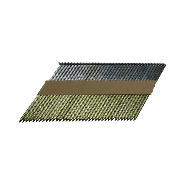 Stripnagels 30-34° extra gegalvaniseerd schroefdraad rondkop 3.1 - 3.4 x 90 mm