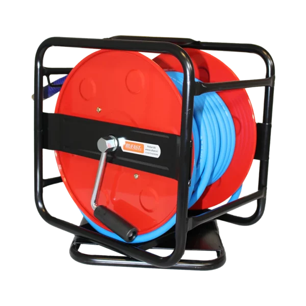 RFHB-SH308 professionele slanghaspel 30 meter 8 x 12 mm knikt niet stalen behuizing
