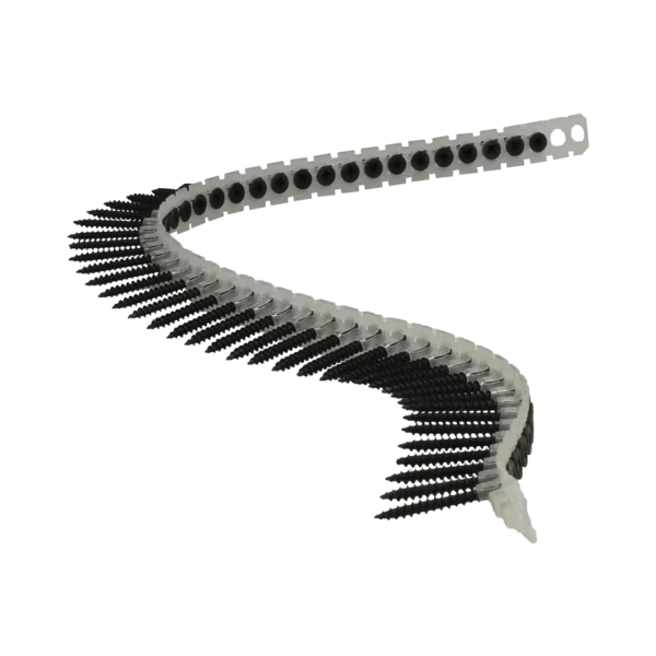 Gipsplaatschroeven op band 3.6 x 25 mm zwart gefosfateerd grof draad
