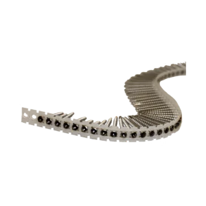 Gevelschroeven op band RVS gehard zwart 4.0 x 50 mm bollenskop TX20