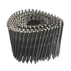 Draadverbonden rolnagels RVS A2 ringdraad bollenskop 2.8 - 3.1 x 80 mm