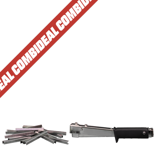 Combideal 140-serie gegalvaniseerde nieten met gratis handmatige hechthamer